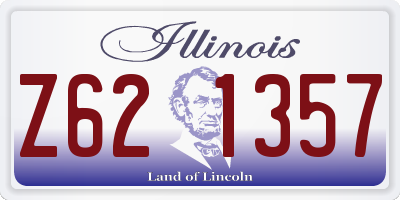 IL license plate Z621357