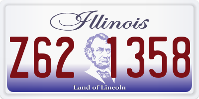 IL license plate Z621358