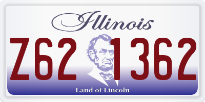 IL license plate Z621362
