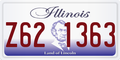 IL license plate Z621363
