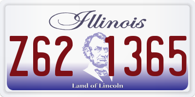 IL license plate Z621365