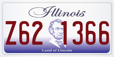 IL license plate Z621366