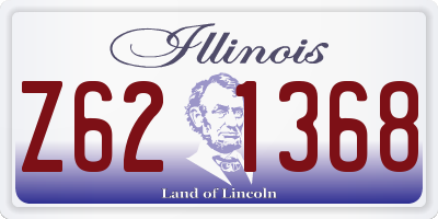 IL license plate Z621368
