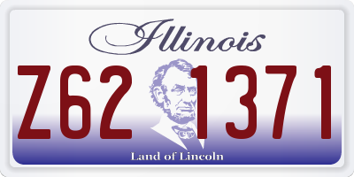 IL license plate Z621371