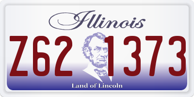 IL license plate Z621373