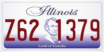 IL license plate Z621379