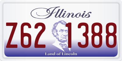 IL license plate Z621388