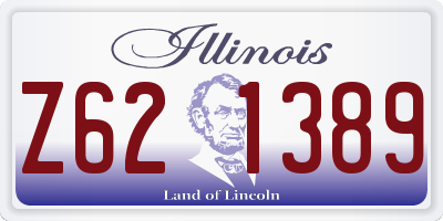 IL license plate Z621389