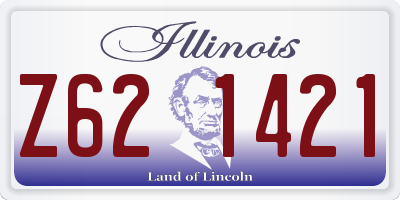 IL license plate Z621421