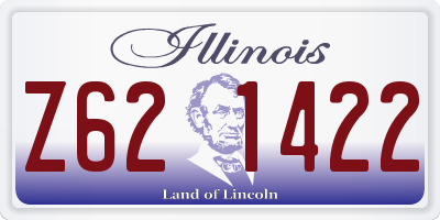 IL license plate Z621422