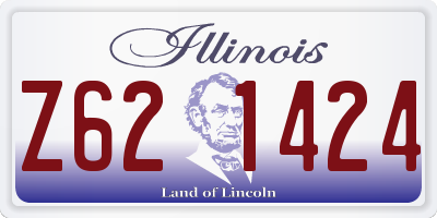 IL license plate Z621424