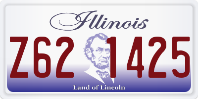 IL license plate Z621425