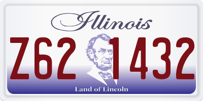 IL license plate Z621432