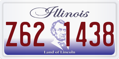 IL license plate Z621438