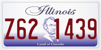 IL license plate Z621439