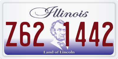 IL license plate Z621442