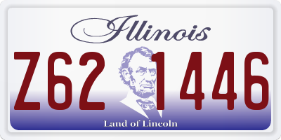 IL license plate Z621446