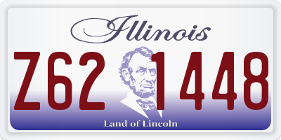 IL license plate Z621448