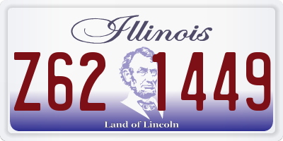 IL license plate Z621449