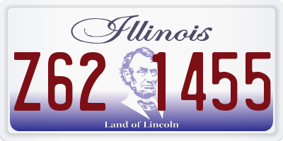 IL license plate Z621455