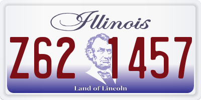 IL license plate Z621457