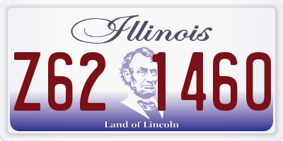 IL license plate Z621460