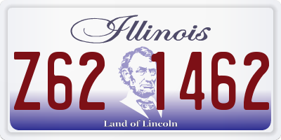 IL license plate Z621462
