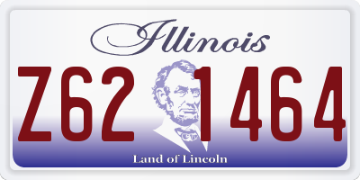 IL license plate Z621464