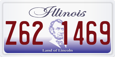 IL license plate Z621469