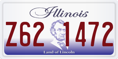 IL license plate Z621472