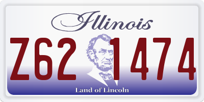 IL license plate Z621474