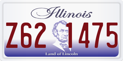 IL license plate Z621475