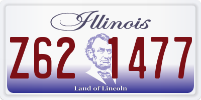 IL license plate Z621477