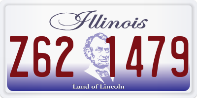 IL license plate Z621479
