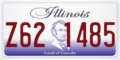 IL license plate Z621485
