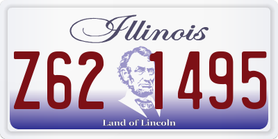 IL license plate Z621495