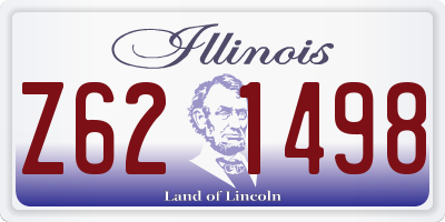 IL license plate Z621498