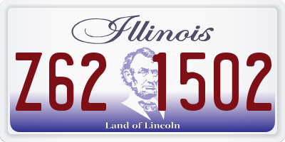 IL license plate Z621502
