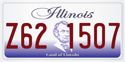 IL license plate Z621507