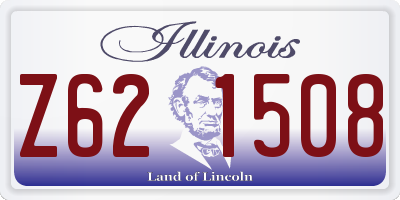 IL license plate Z621508