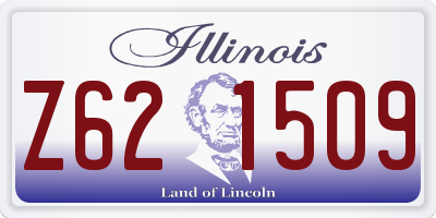 IL license plate Z621509