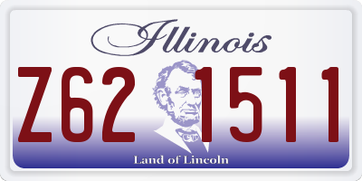 IL license plate Z621511