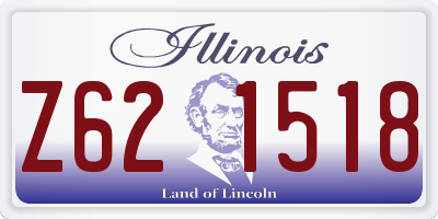 IL license plate Z621518