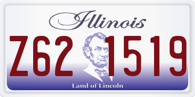 IL license plate Z621519