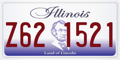 IL license plate Z621521