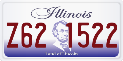 IL license plate Z621522