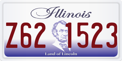 IL license plate Z621523