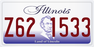 IL license plate Z621533