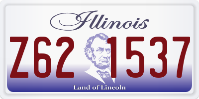 IL license plate Z621537