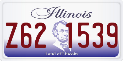 IL license plate Z621539
